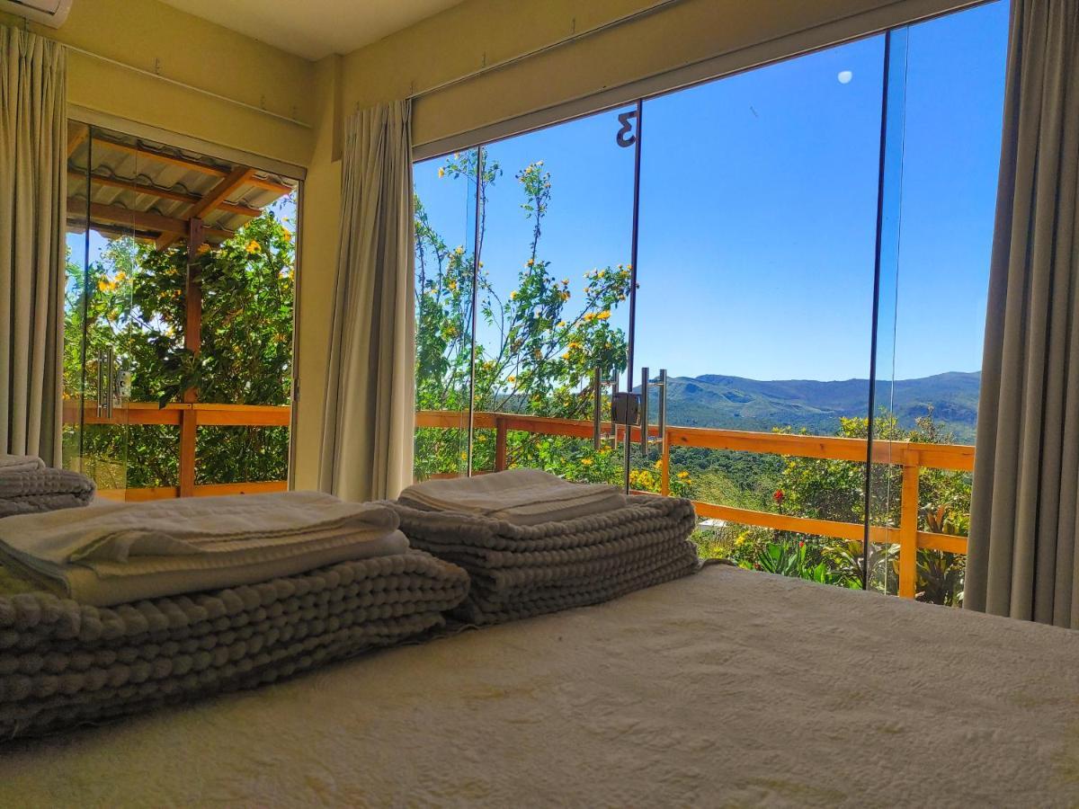 Casa De Maitreya - Piscina, Ar Condicionado Hotel Alto Paraíso de Goiás Kültér fotó