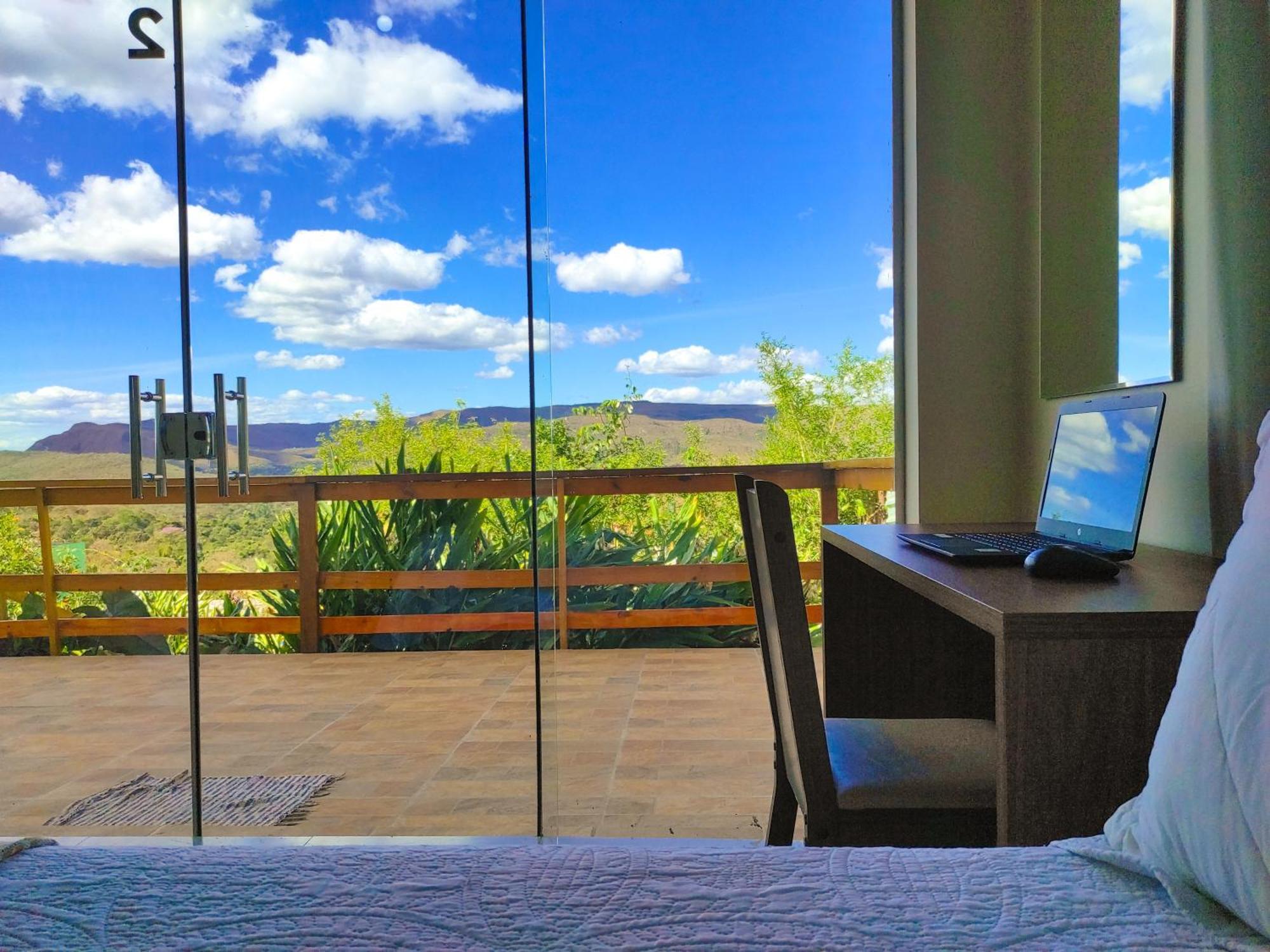 Casa De Maitreya - Piscina, Ar Condicionado Hotel Alto Paraíso de Goiás Kültér fotó